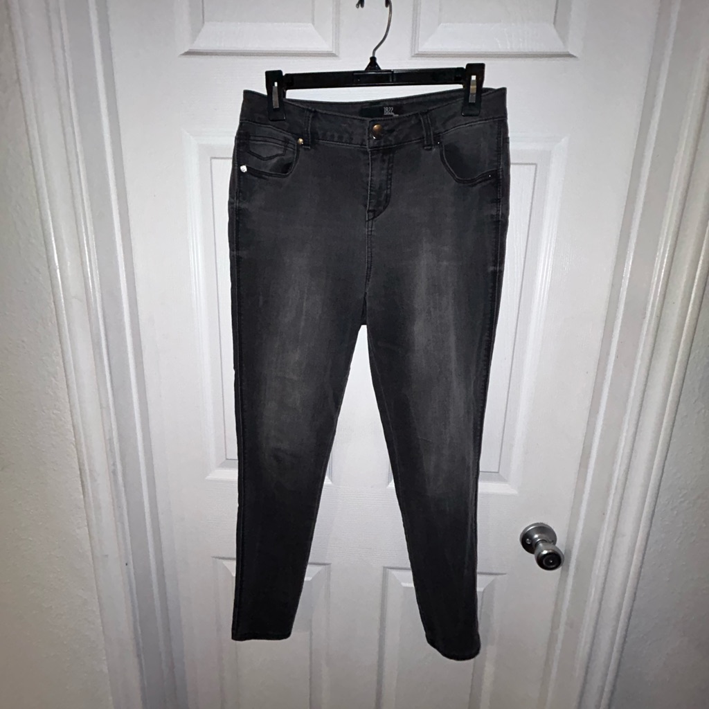 1822 Denim (Nordstrom) Women's Charcoal Skinny Jeans
